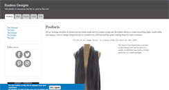 Desktop Screenshot of booboudesigns.com
