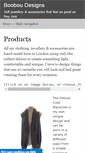 Mobile Screenshot of booboudesigns.com